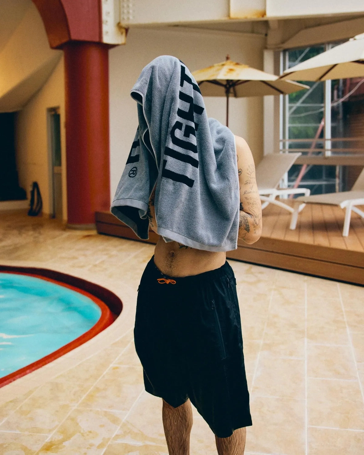 TIGHTBOOTH / JACQUARD BIG TOWEL (00009426)