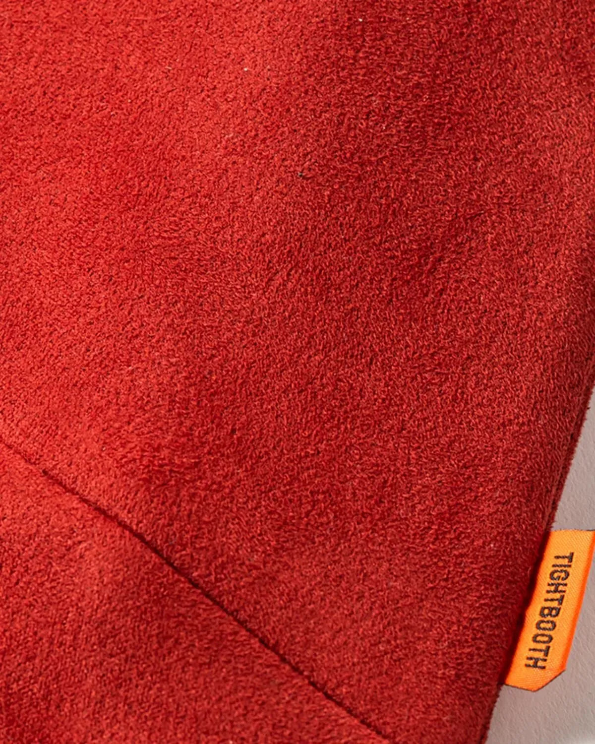 TIGHTBOOTH / SUEDE HOODIE (FW25-SW06)