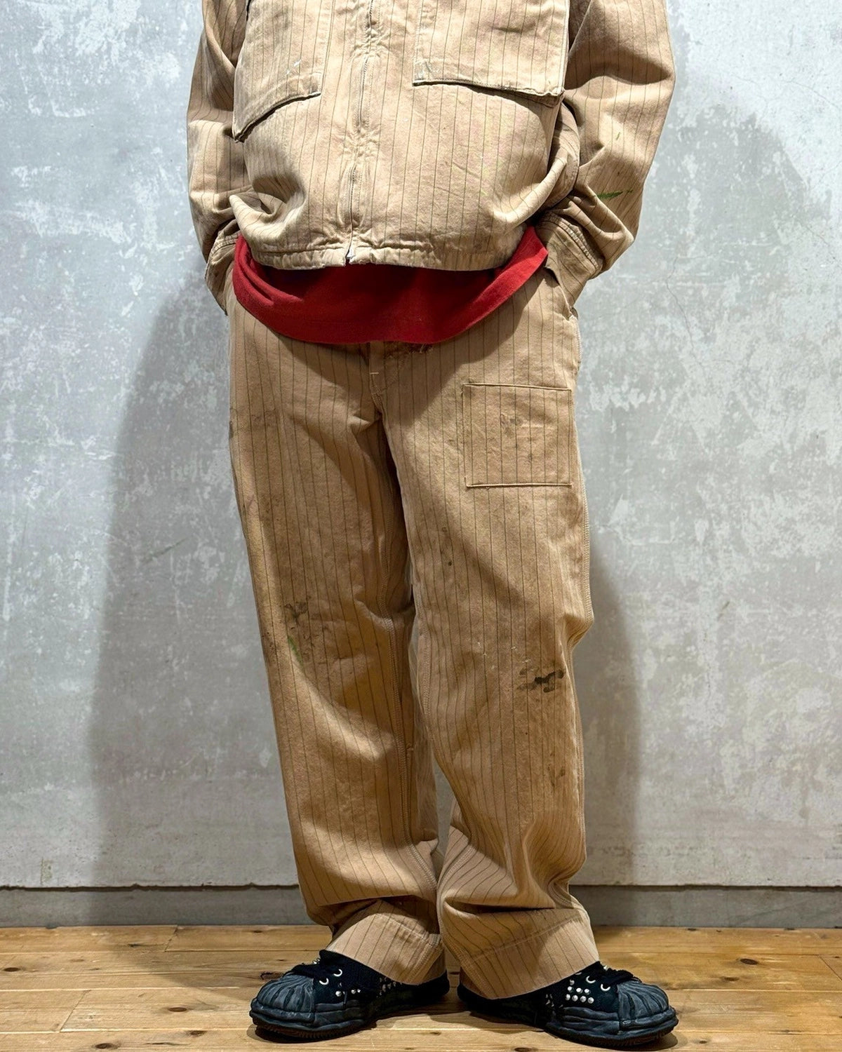 ©︎SAINT Mxxxxxx × Sean Wotherspoon / SW_UNIFORM PNTS / STRIPE (SM-HR8-0000-C24)