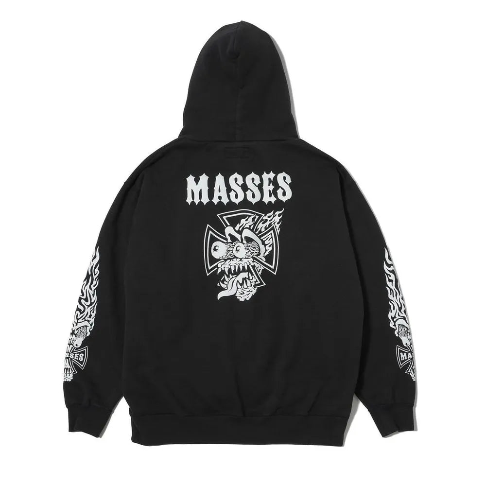 MASSES / SWEAT HOODED IRONBITE