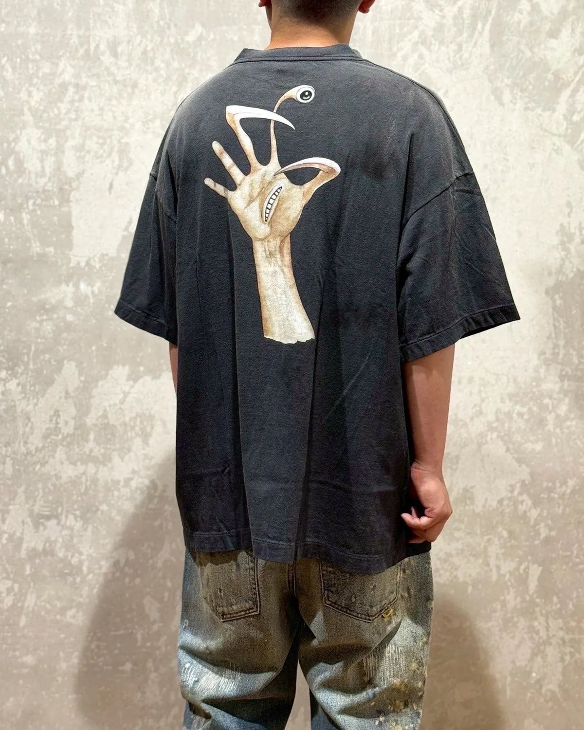 ©︎SAINT Mxxxxxx × 寄生獣 / KJ_SS TEE -寄生獣-parasyte- (SM-HR1-0000-C26)