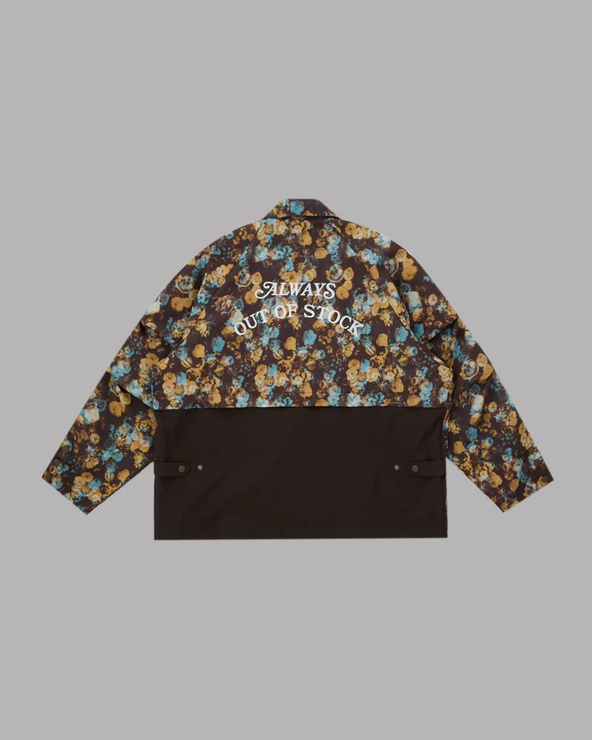 ALWAYS OUT OF STOCK / FLOWER PATTERN LIGHT BLOUSON JACKET (HA-025202101)