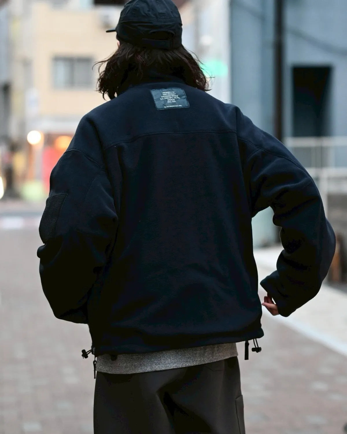 N.HOOLYWOOD TEST PRODUCT EXCHANGE SERVICE / REVERSIBLE OVERSHIRT (9252-BL01-003)