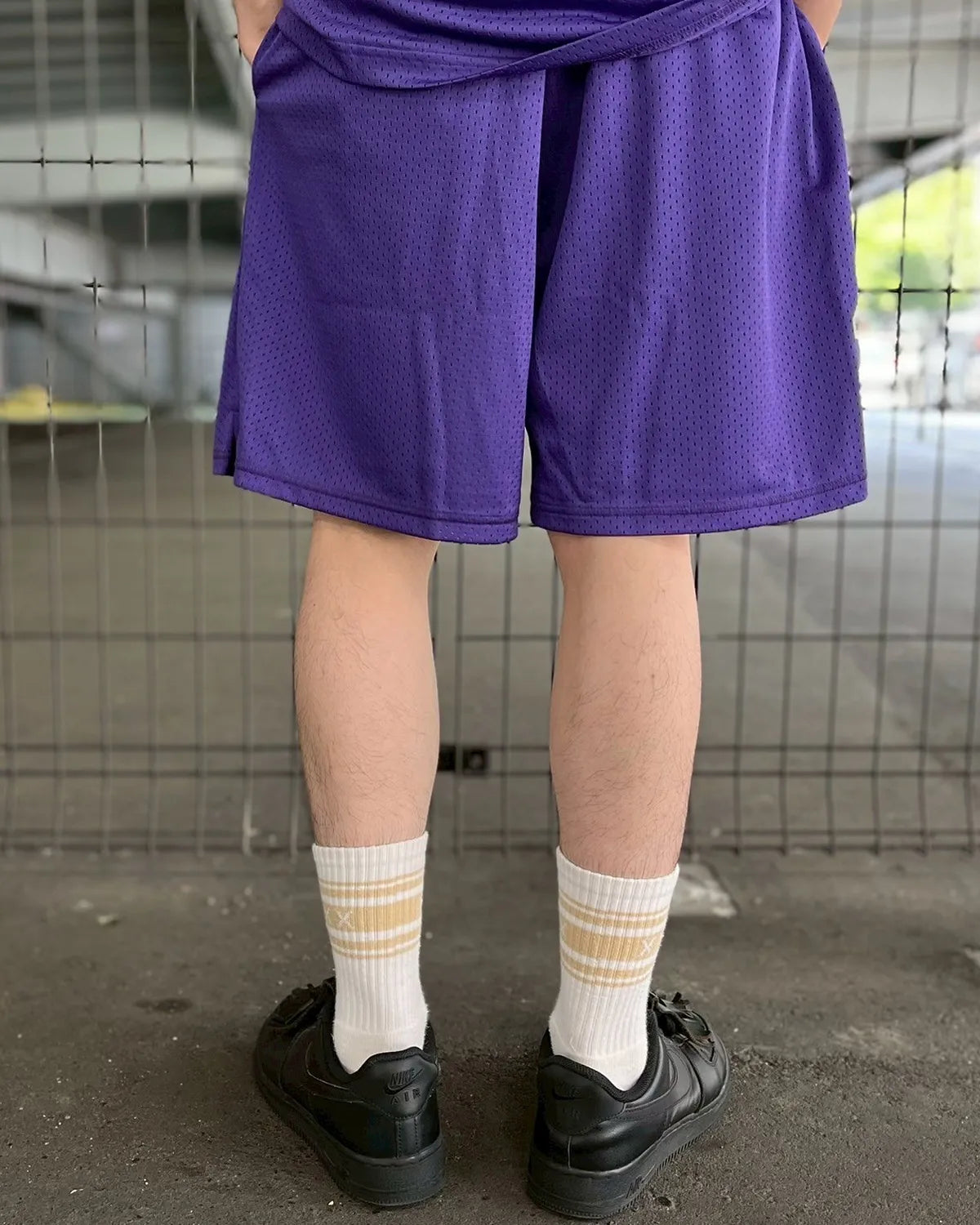 GOD SELECTION XXX / MESH BOARD SHORTS (GX-S25-SP-03)