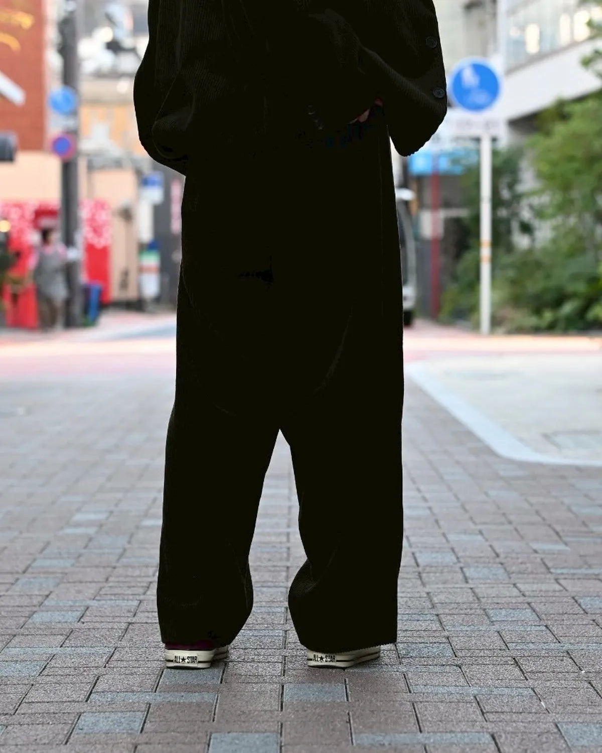 A.PRESSE / Wool Corduroy Wide Tapered Trousers (25AAP-04-03)