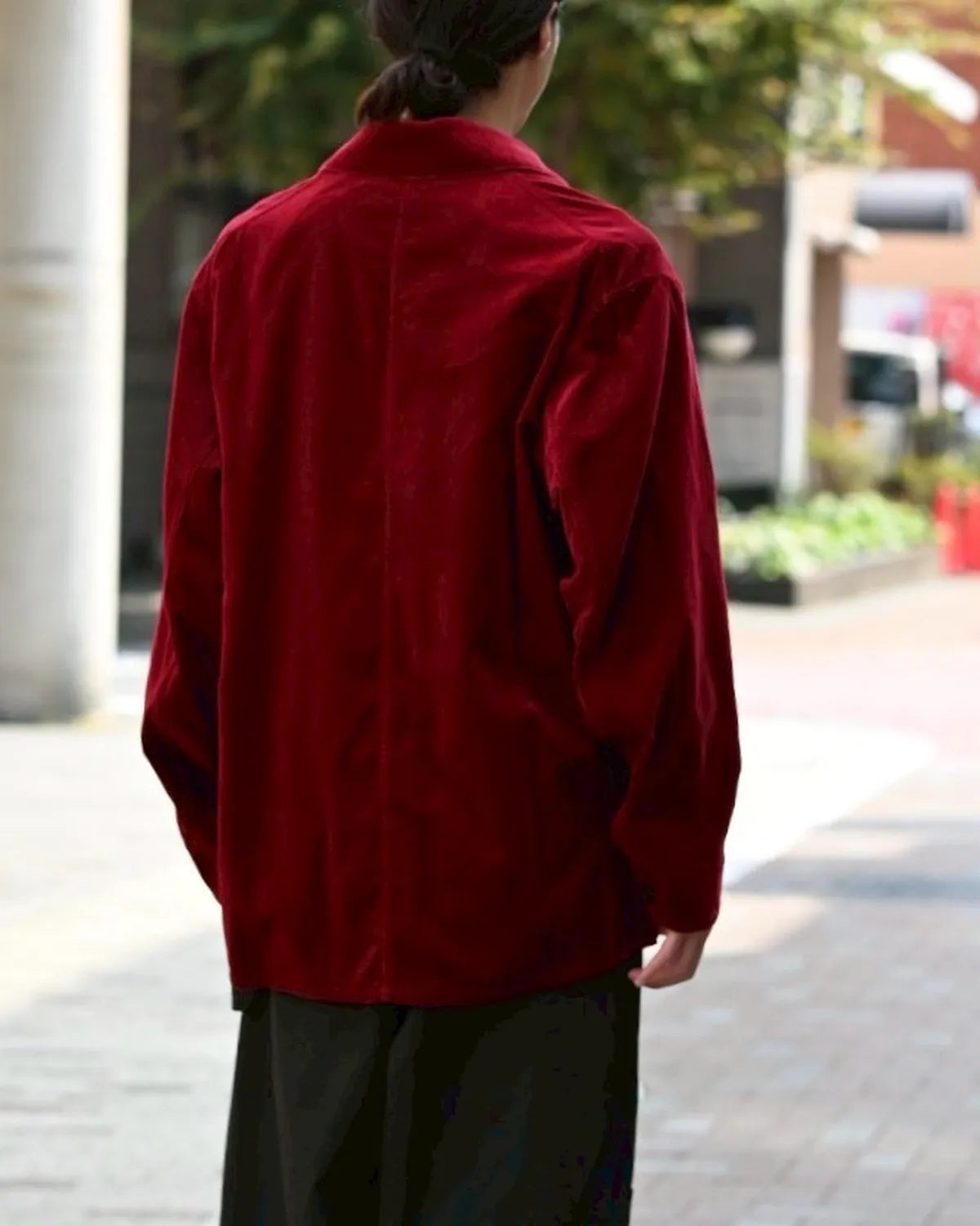 blurhms / Velvet Work Jacket (BHS25F027Vel)