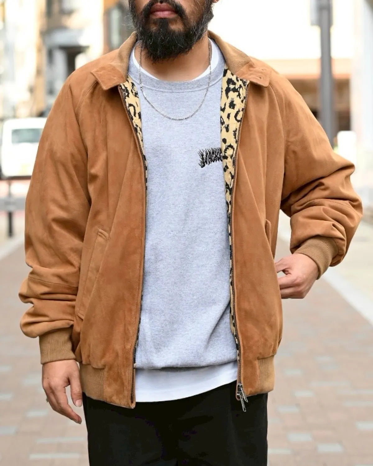 WACKO MARIA × BARACUTA / G9 SUEDE LEATHER HARRINGTON JACKET (25FW-WMO-BC01)