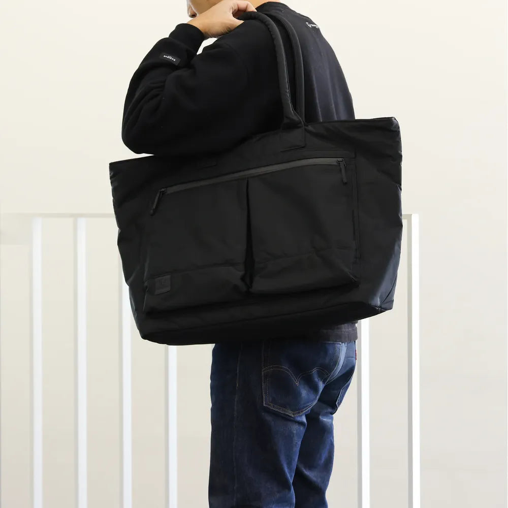 RAMIDUS / “BLACK BEAUTY” TOTE BAG (XL)