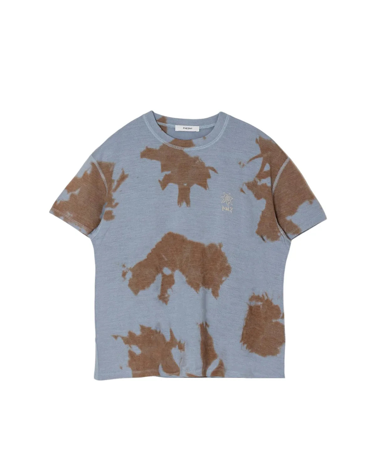 PHEENY / Merino Wool Dyed S/S Tee (PS26-CS12)