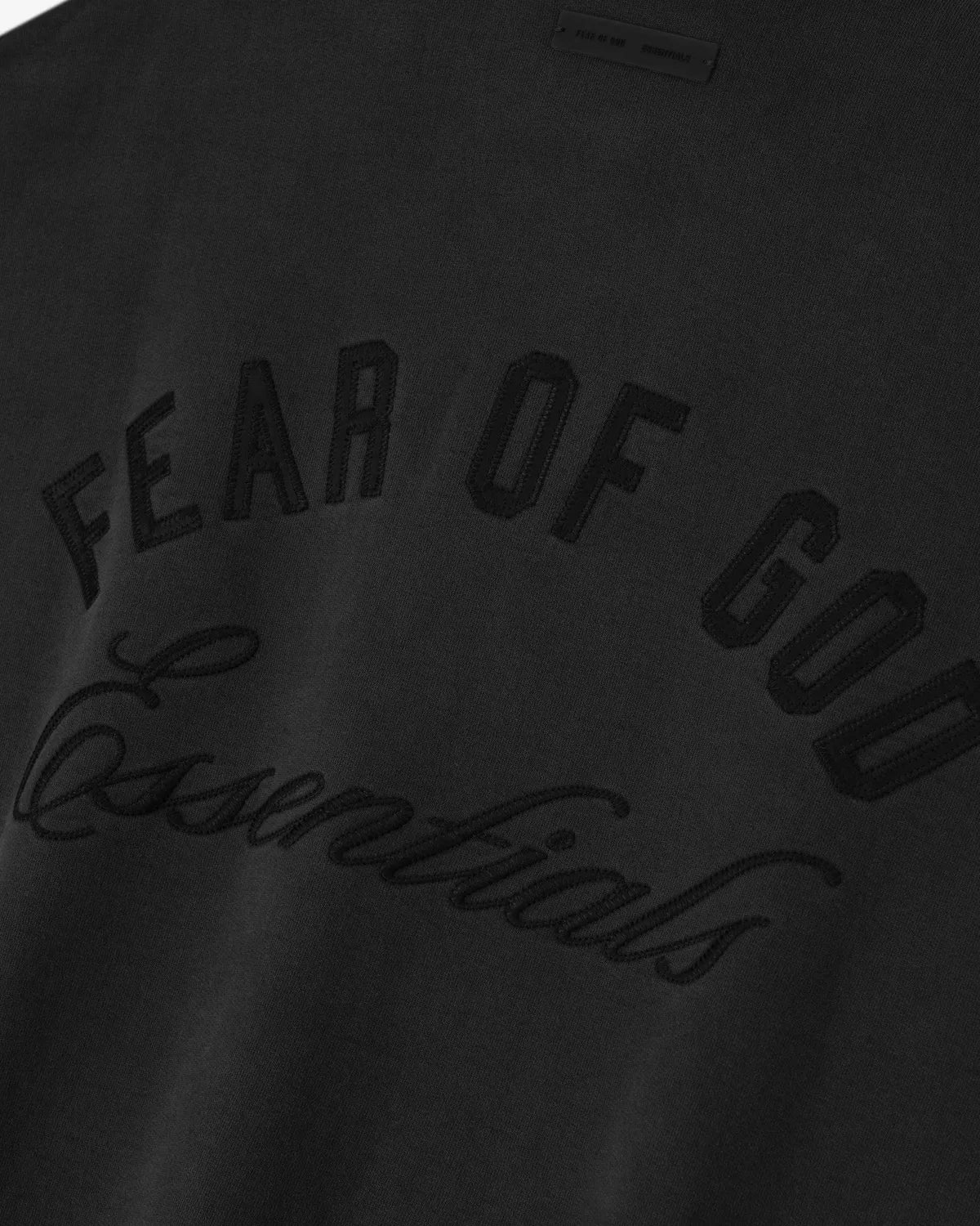 ESSENTIALS / Embroidered Classic Polo Sweatshirt (192HO252041F)