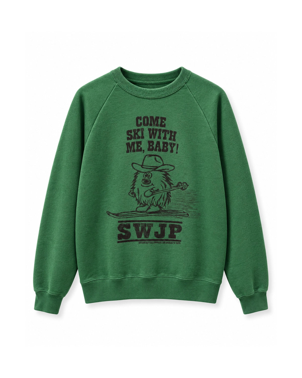 SWJP / "MOSS BOY SKI " CREWNECK Sweatshirt (SW-26FW-6)