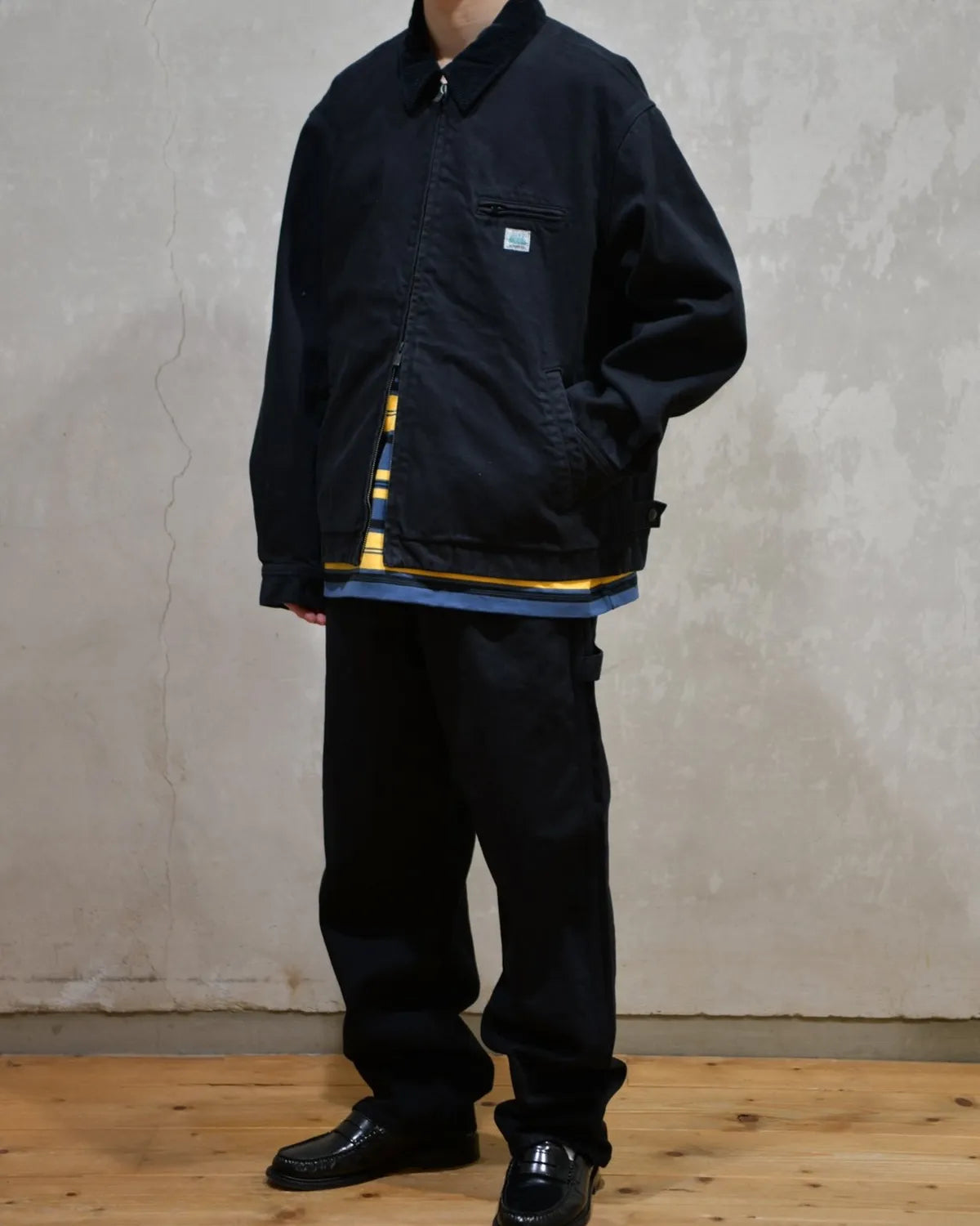 vowels / OVERDYED PAINTER PANTS (VO-26SS-PT045)