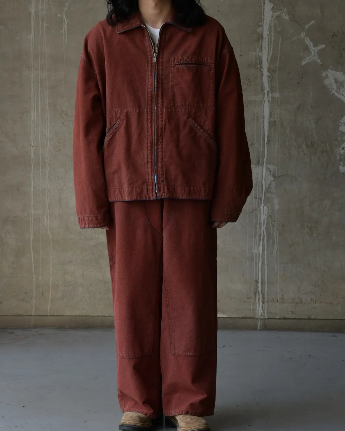 COOTIE PRODUCTIONS® / Grainy Denim Work Jacket (CTE-26S207)
