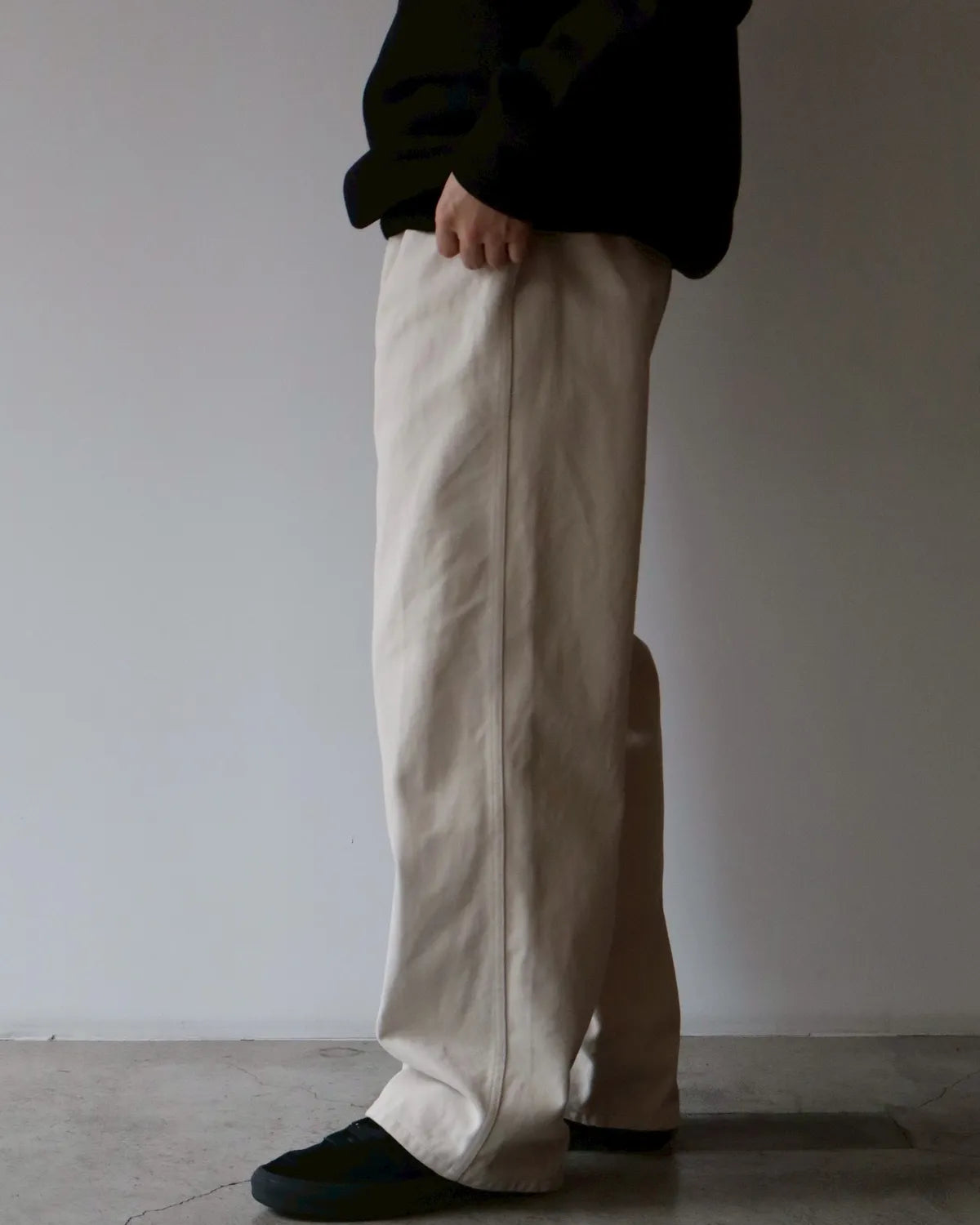COMOLI / コットンツイル ワークパンツ (C03-03026)