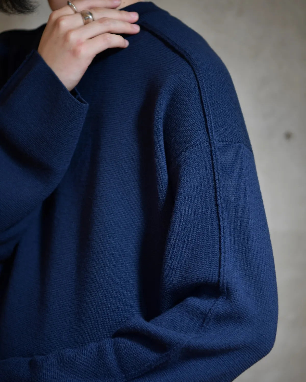 N.HOOLYWOOD TEST PRODUCT EXCHANGE SERVICE / CREW NECK KNIT (9252-KT01-015)