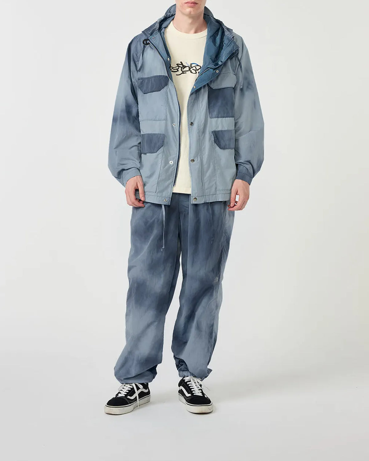 THE NORTH FACE PURPLE LABEL / Uneven Dyed Field Mountain Parka (N26SA028)