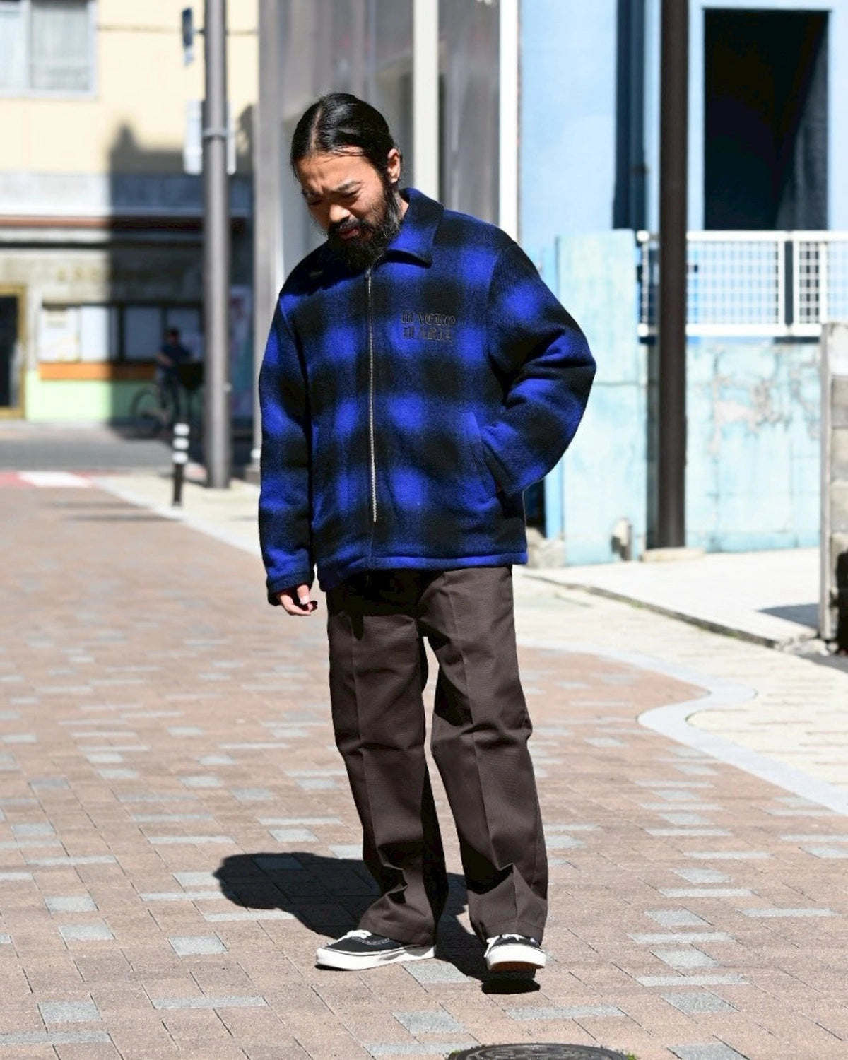 WACKO MARIA / OMBRE CHECK 50'S JACKET -TYPE-2- (25FW-WMO-BL19)