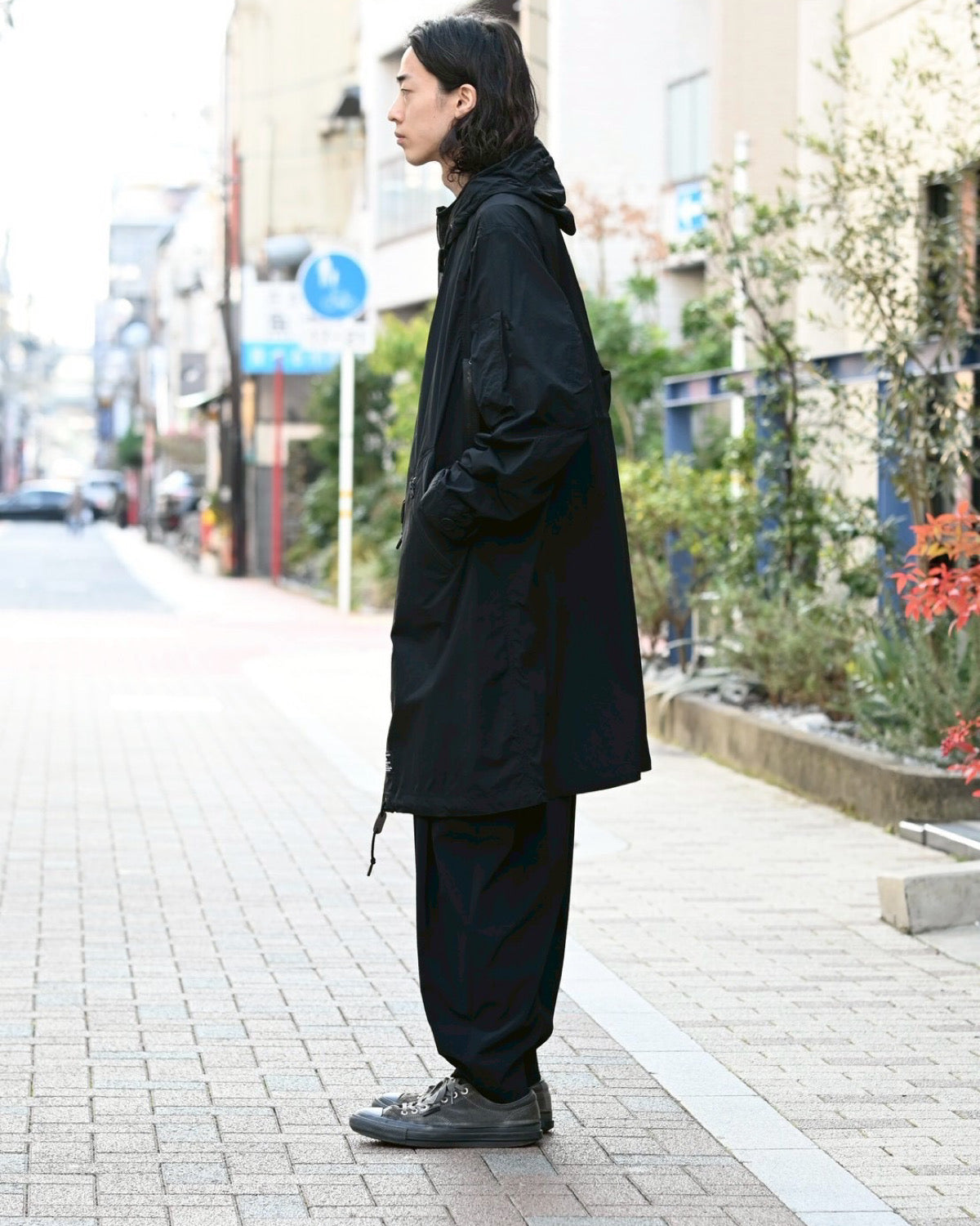 White Mountaineering / WM × ALPHA INDUSTRIES HOODED COAT (WM2671201)