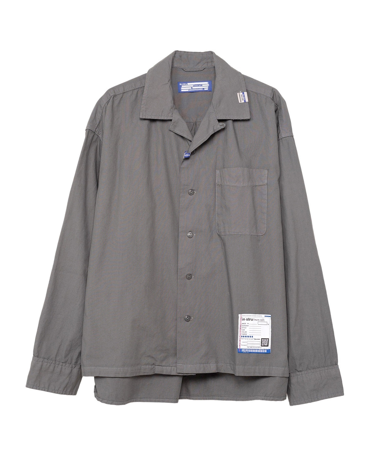 Maison MIHARA YASUHIRO in・stru(men-tal). / Oxford Long-sleeve Shirt (I12SH011)