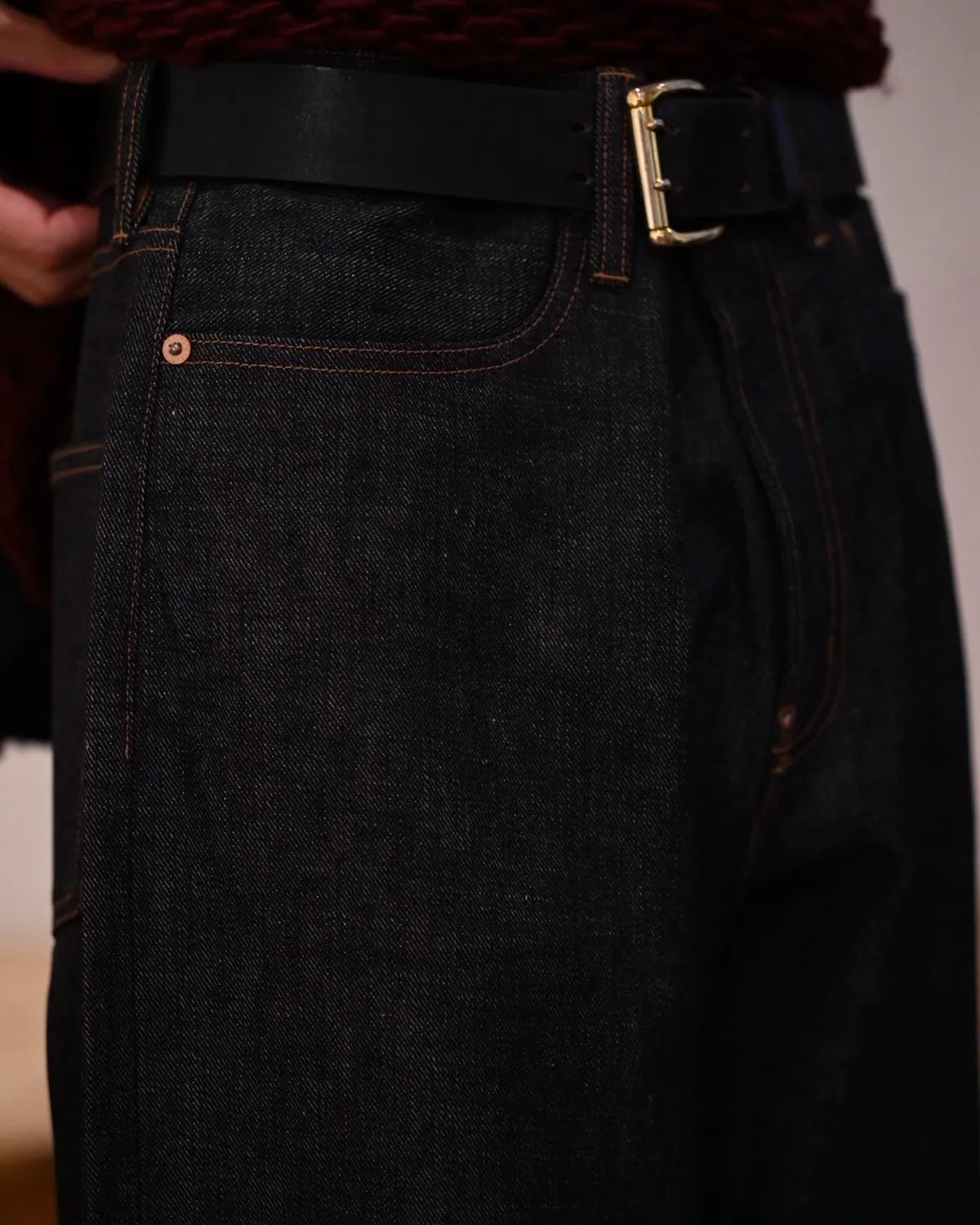 SUGARHILL / MODERN DENIM PANTS WIDE CUT (MODERN02)