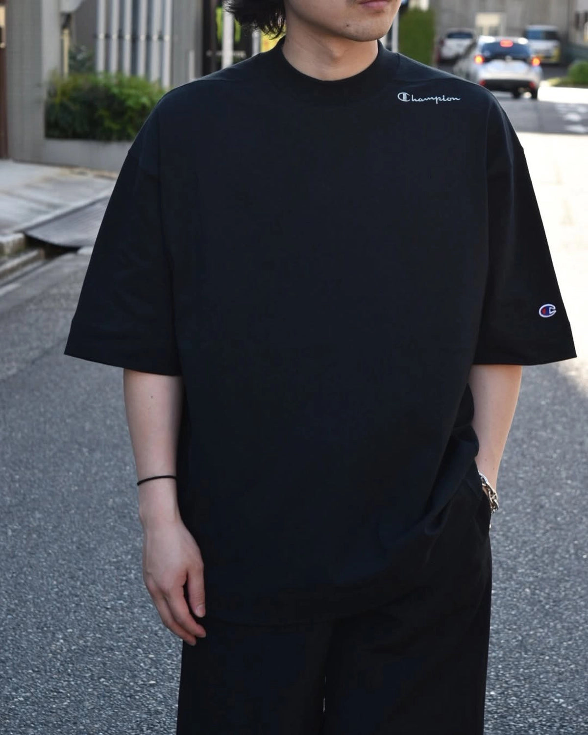 N.HOOLYWOOD COMPILE × Champion / T-SHIRT (C8-B360)