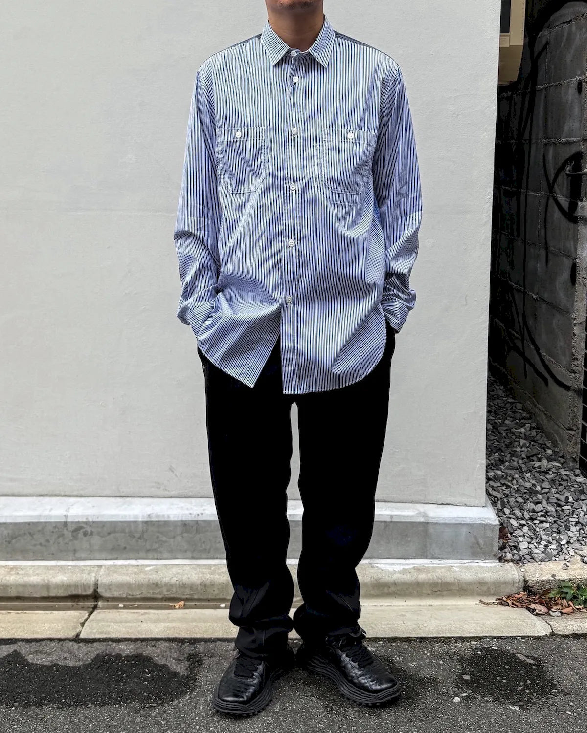 JUNYA WATANABE MAN / L/S SHIRT (WR-B001-051)