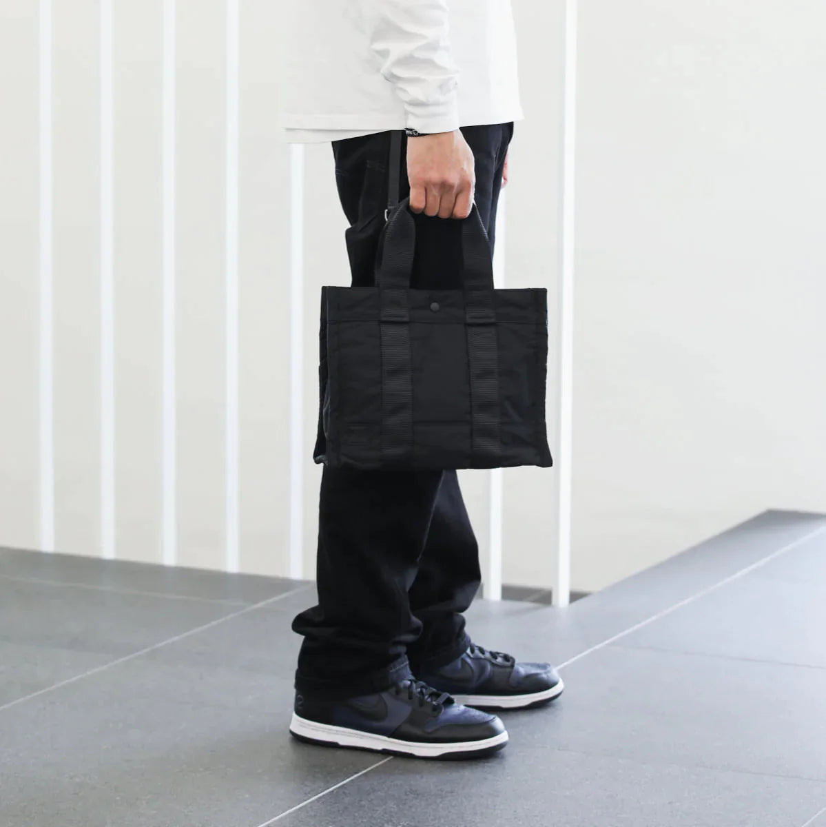 RAMIDUS / “BLACK BEAUTY” TOTE BAG -S (B011048)
