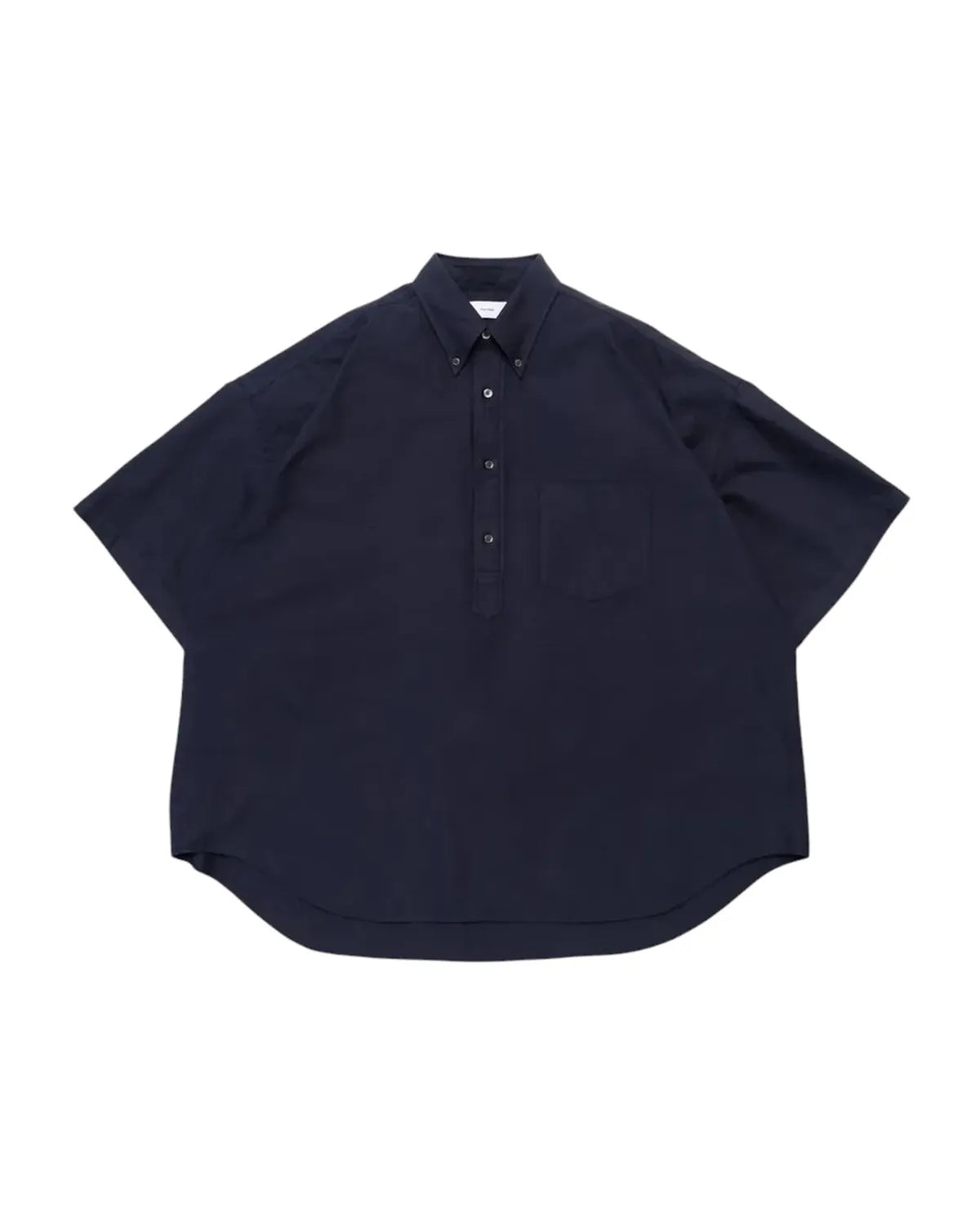 Graphpaper / Oxford S/S Oversized B.D Pullover Shirt (GM252-50077B)