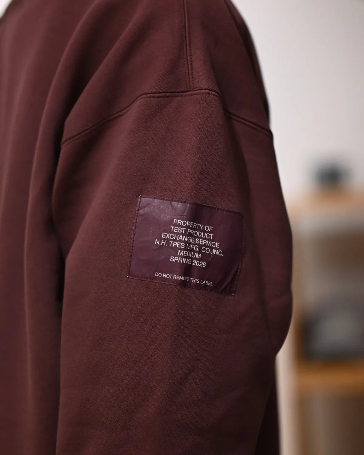 N.HOOLYWOOD TEST PRODUCT EXCHANGE SERVICE / CREWNECK SWEATSHIRT (9261-CS81)