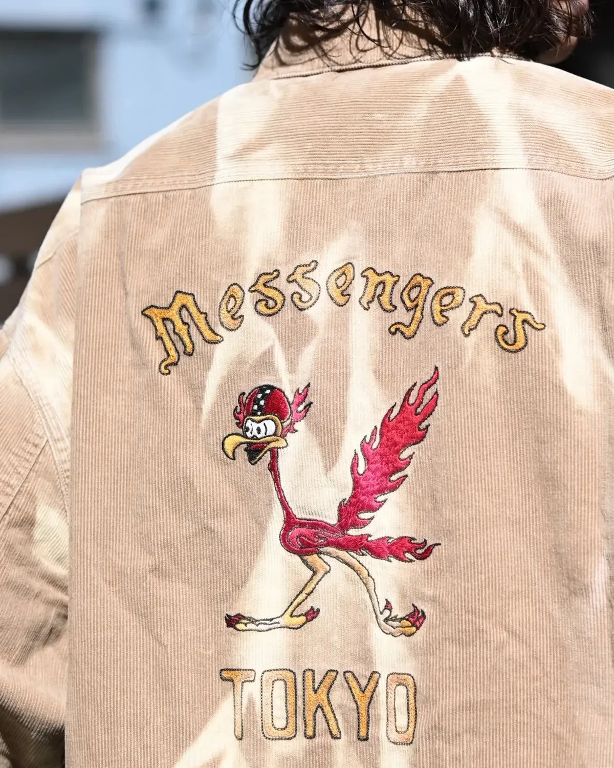 KAMIYA / Sun Faded Like Corduroy Work Jacket (G15BL033)