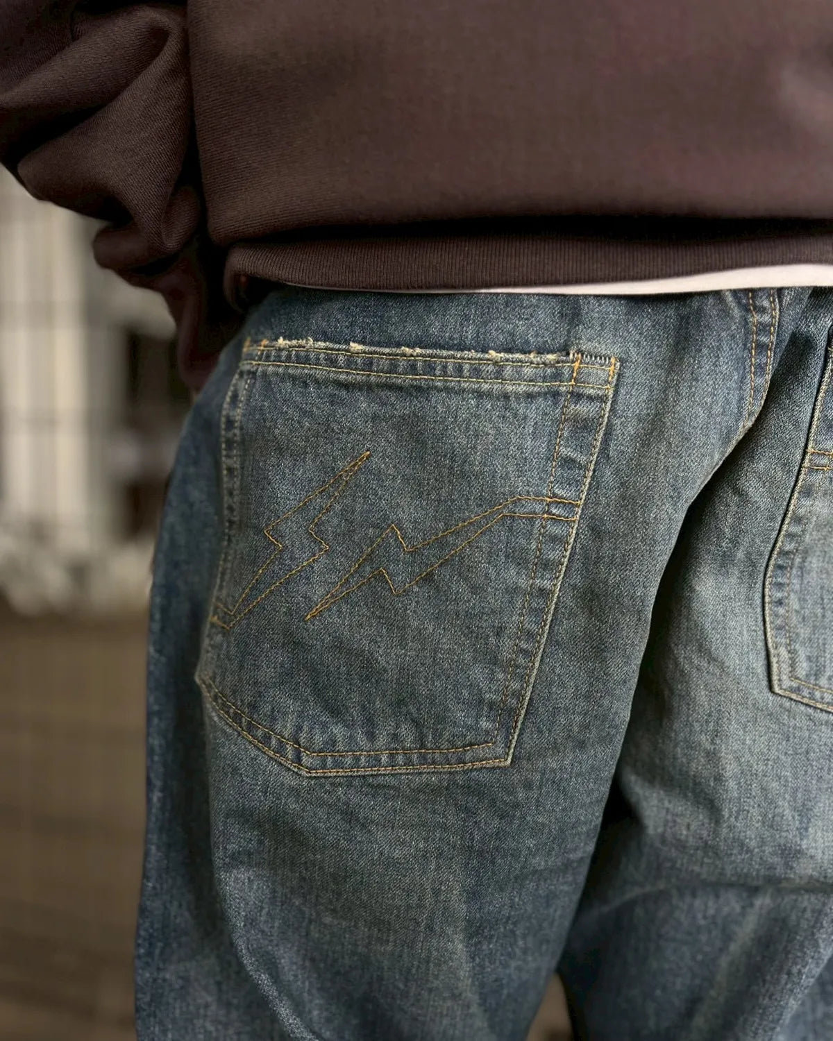 SEQUEL / × FRAGMENT DENIM PANTS (SQ-25AW-PT-08)