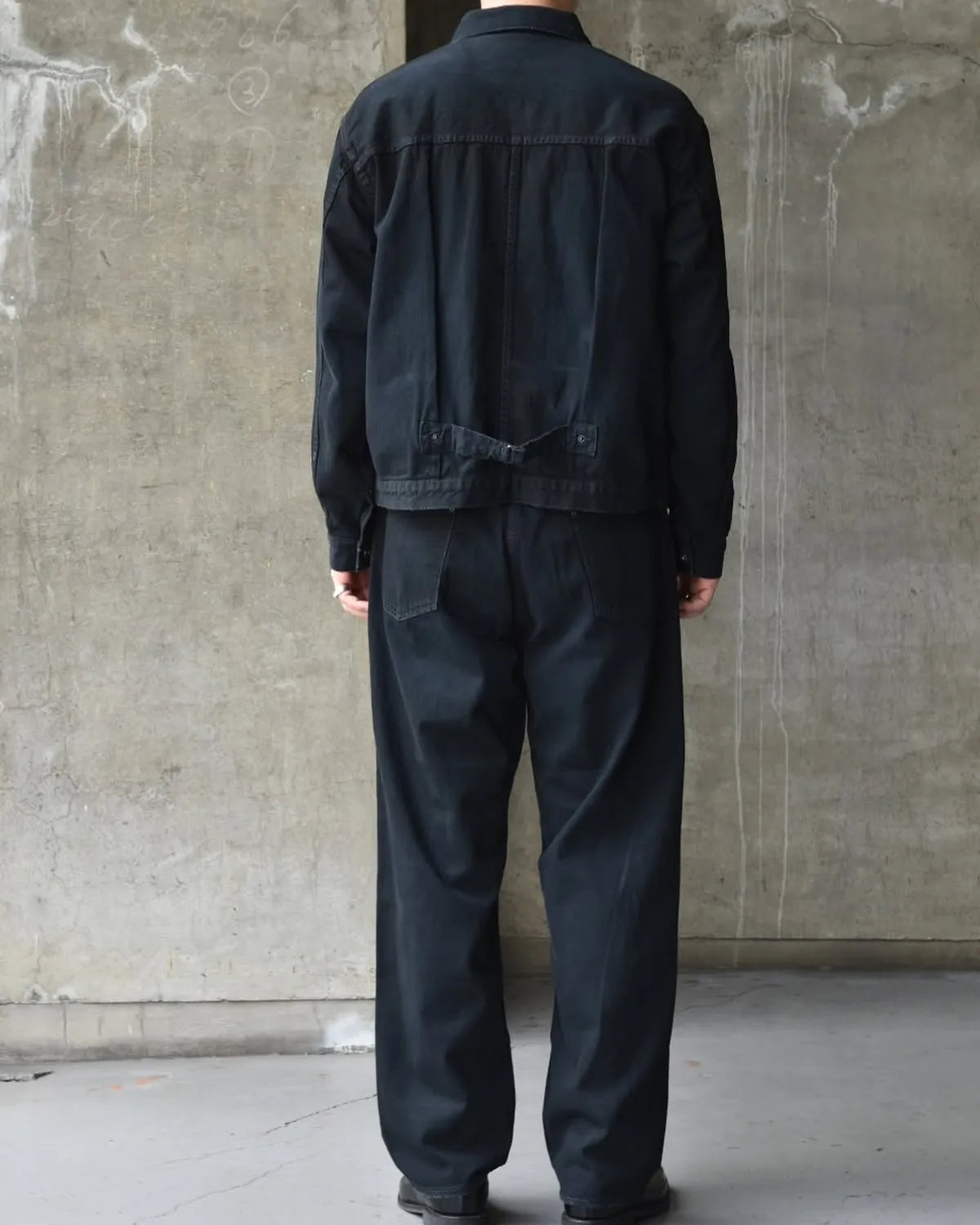 A.PRESSE / No.22 Washed Wide Denim Pants (25AAP-04-05)