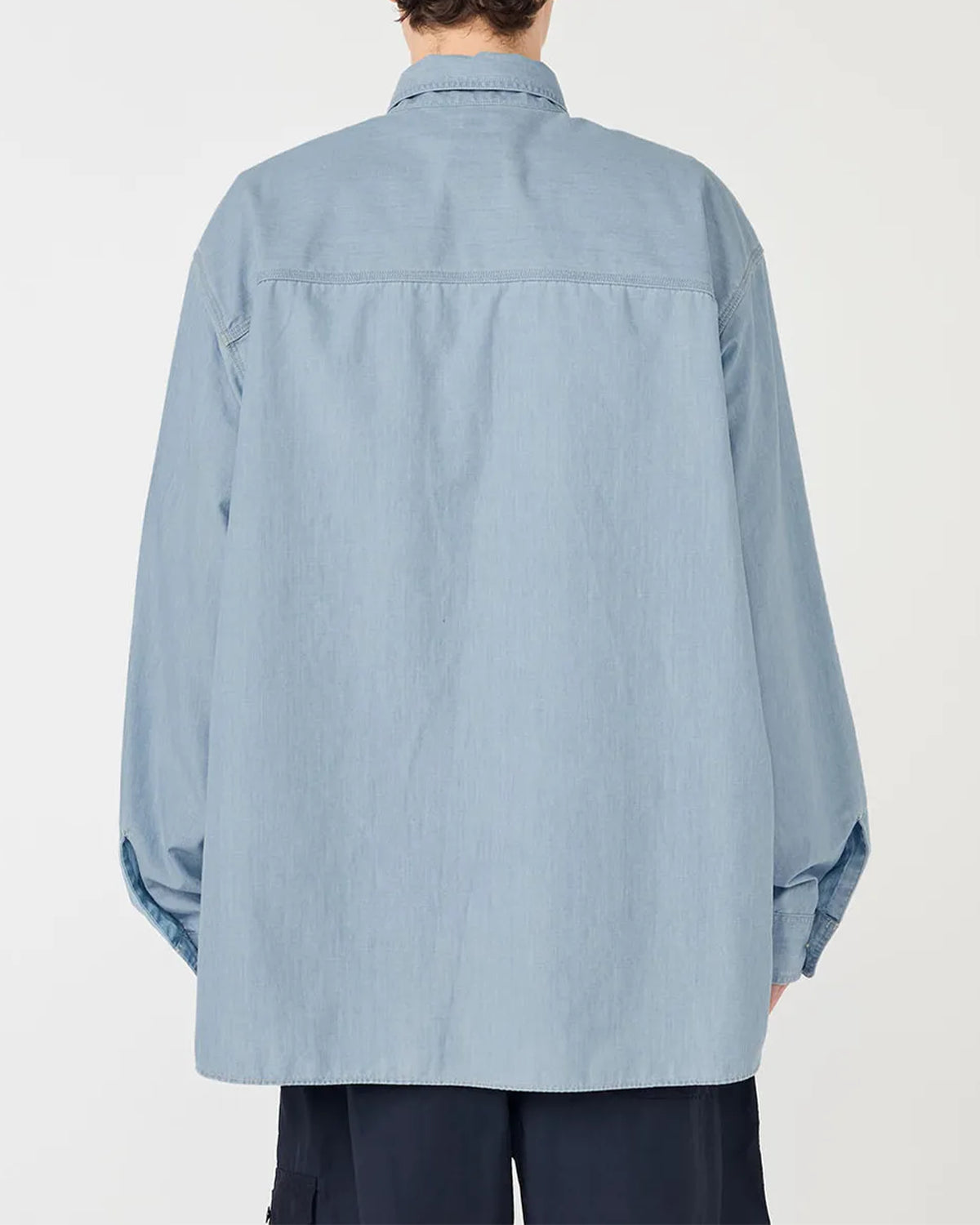 nanamica / Regular Collar Chambray Shirt (S26SG011)