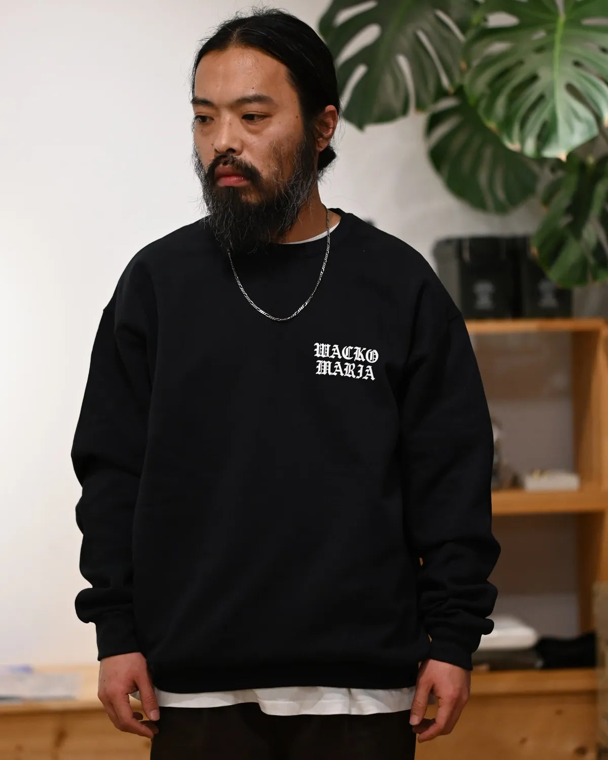 WACKO MARIA / CREW NECK SWEAT SHIRT -TYPE-1- (26SSE-WMC-SS06)