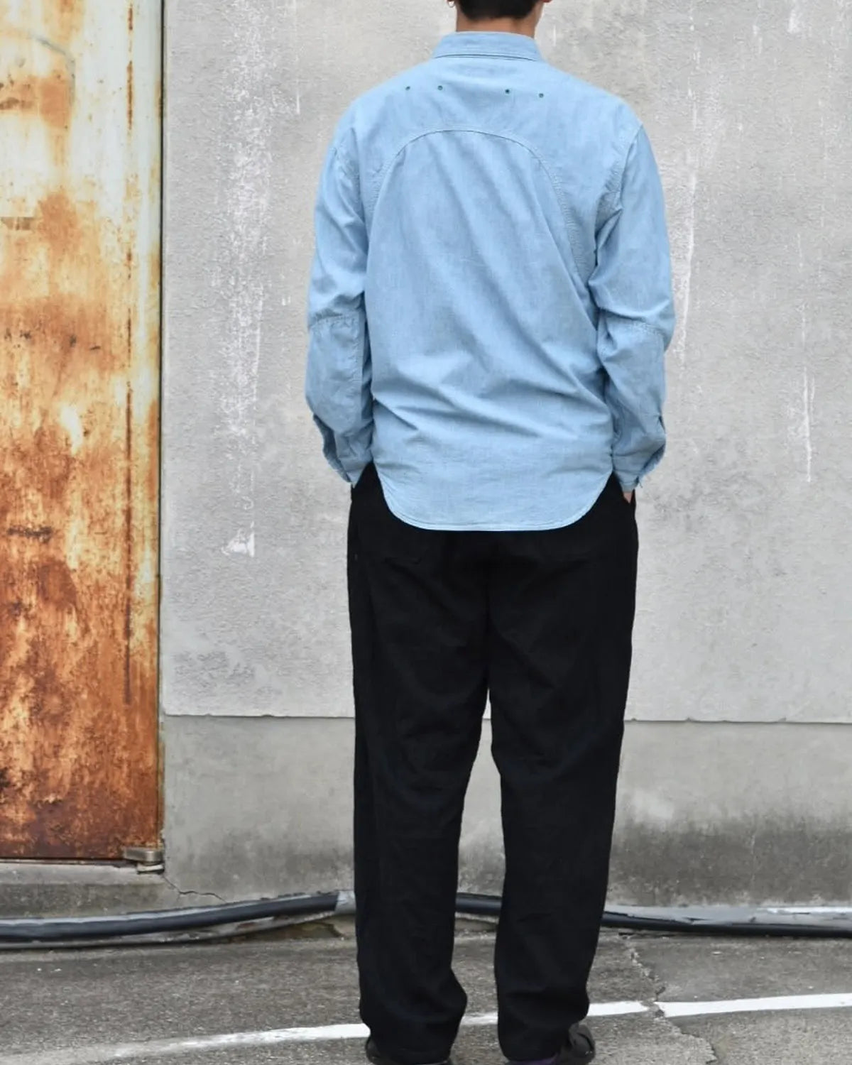 MASSES / CHAMBRAY WORK SHIRT (1252001013)