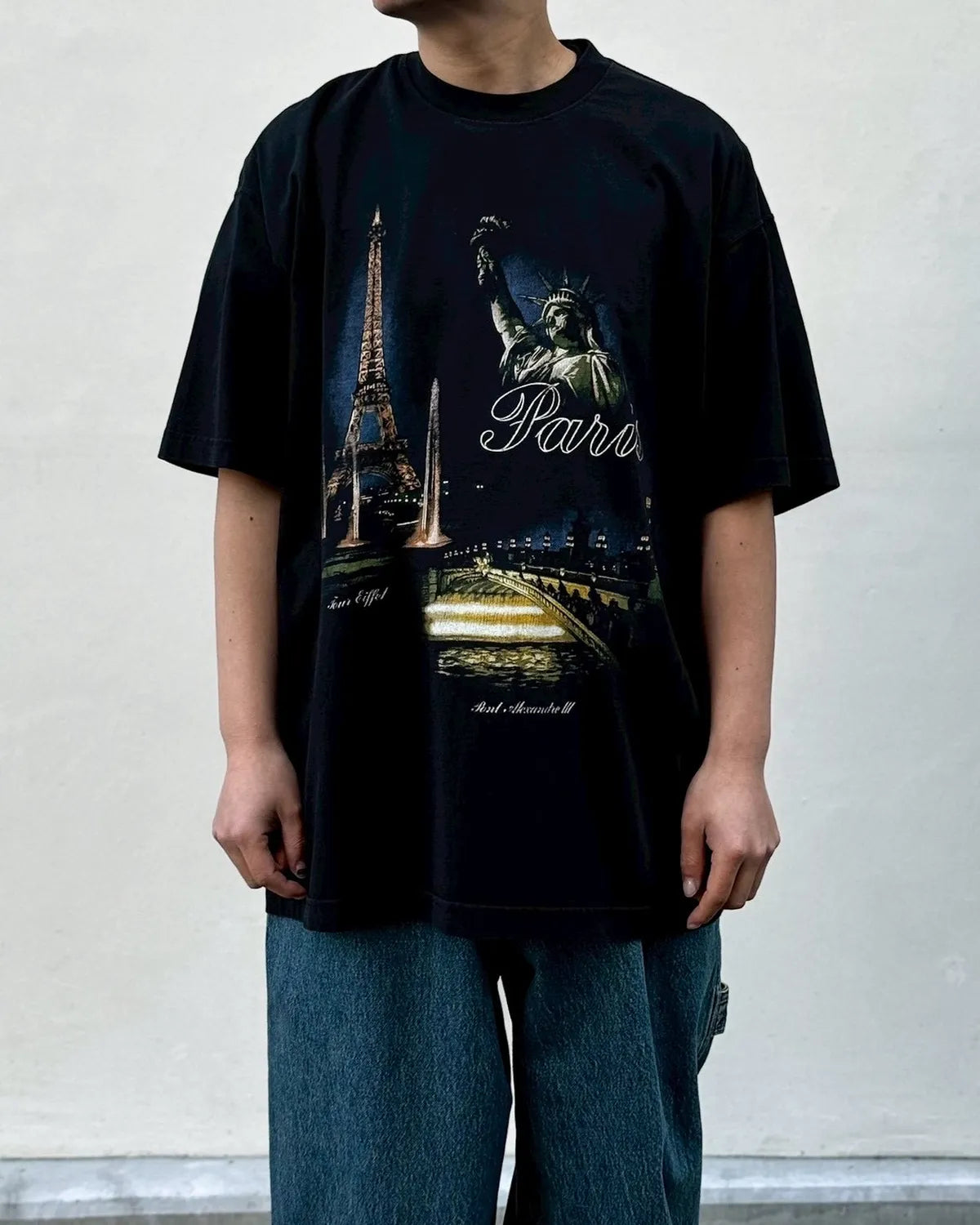 VETEMENTS / PARIS TOURIST T-SHIRT (ME76TR244B)