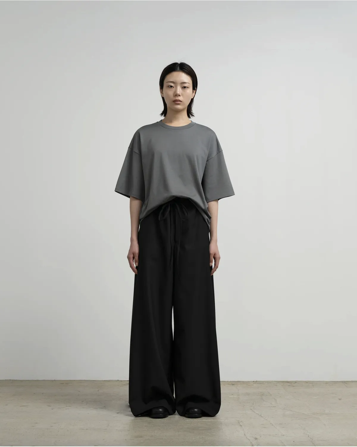 Graphpaper / Tri Spun Cotton Crew Neck Tee (GL263-70360)