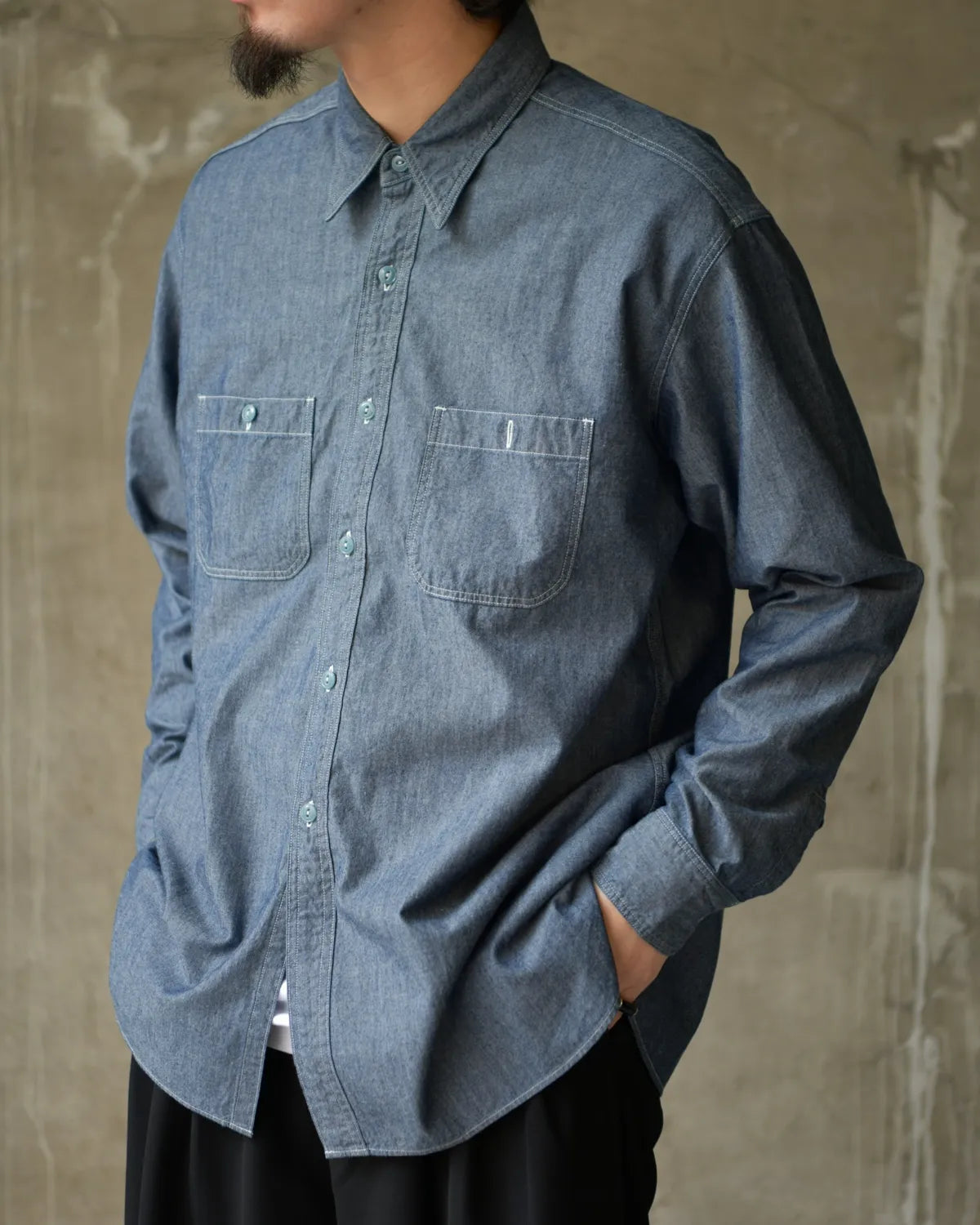 CIOTA / USシャンブレーシャツ (SHLM-124)