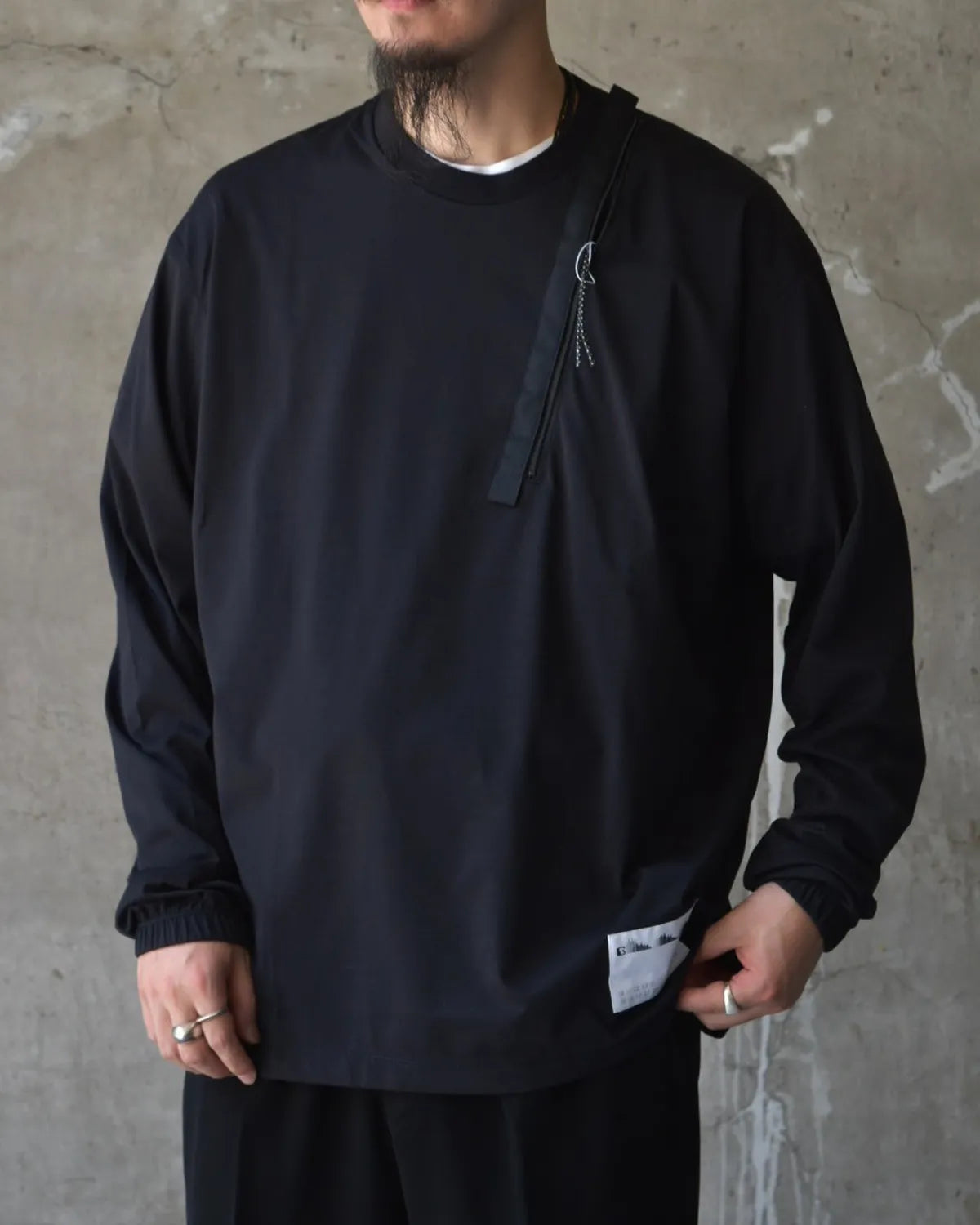 ALMOSTBLACK / REFLECT PRINT TSHIRTS (25AWGAB-CS03)