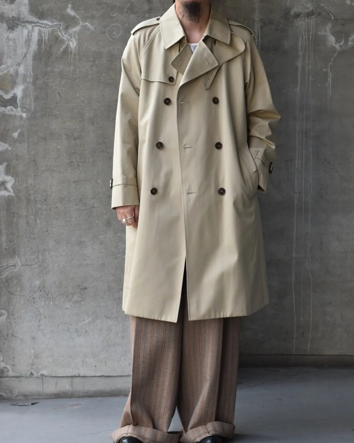 MACKINTOSH / Blanefield Gabardine Double Breasted Trench Coat (G252HI11189FDOC)