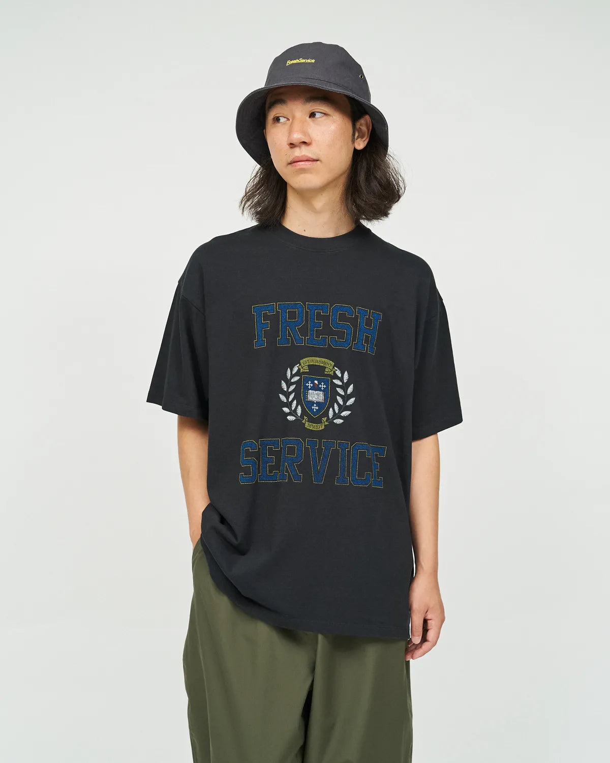 FreshService / CORPORATE PRINTED S/S TEE "COLLEGE" (FSC253-70013)