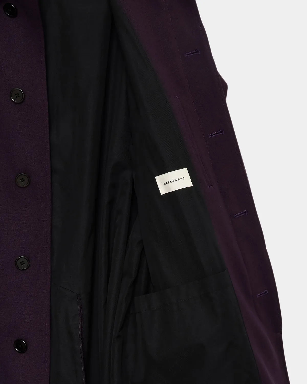 MARKAWARE / Polwarth Tuxedo Cloth Hunter Coat (A25C11CO01C)