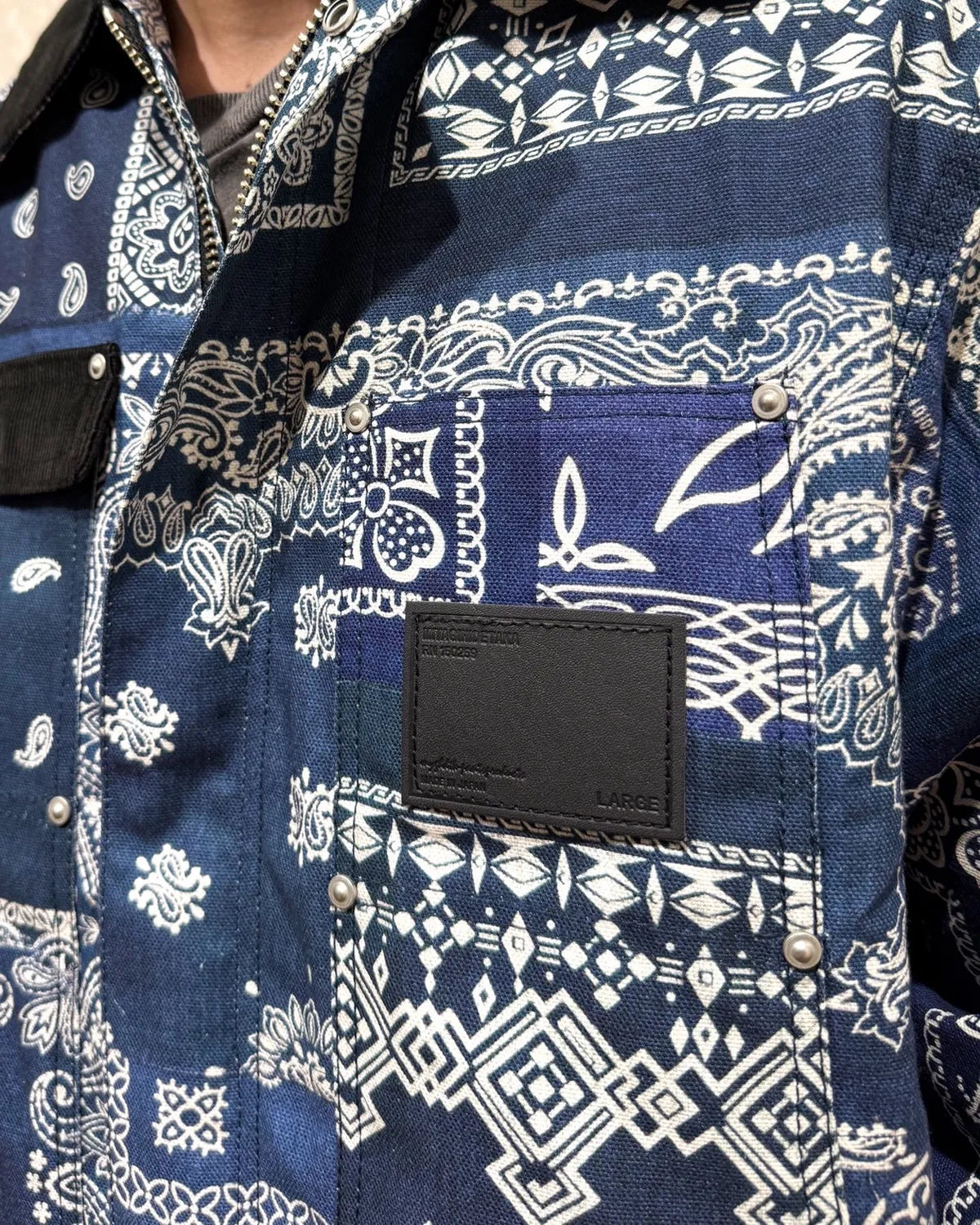 MIYAGIHIDETAKA -Rafu-  / Quilted Work Jacket (MH028)