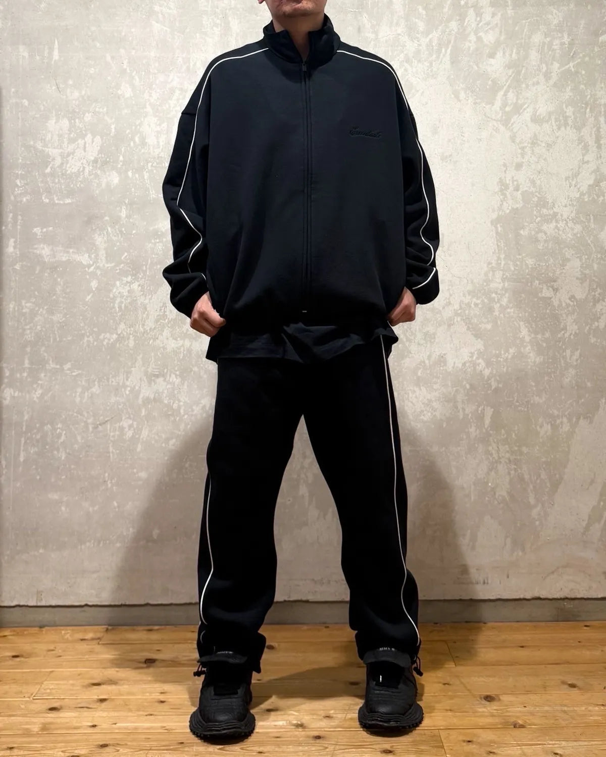 ESSENTIALS / MODERN FIT FLEECE TRACK JACKET (202SP256890F)