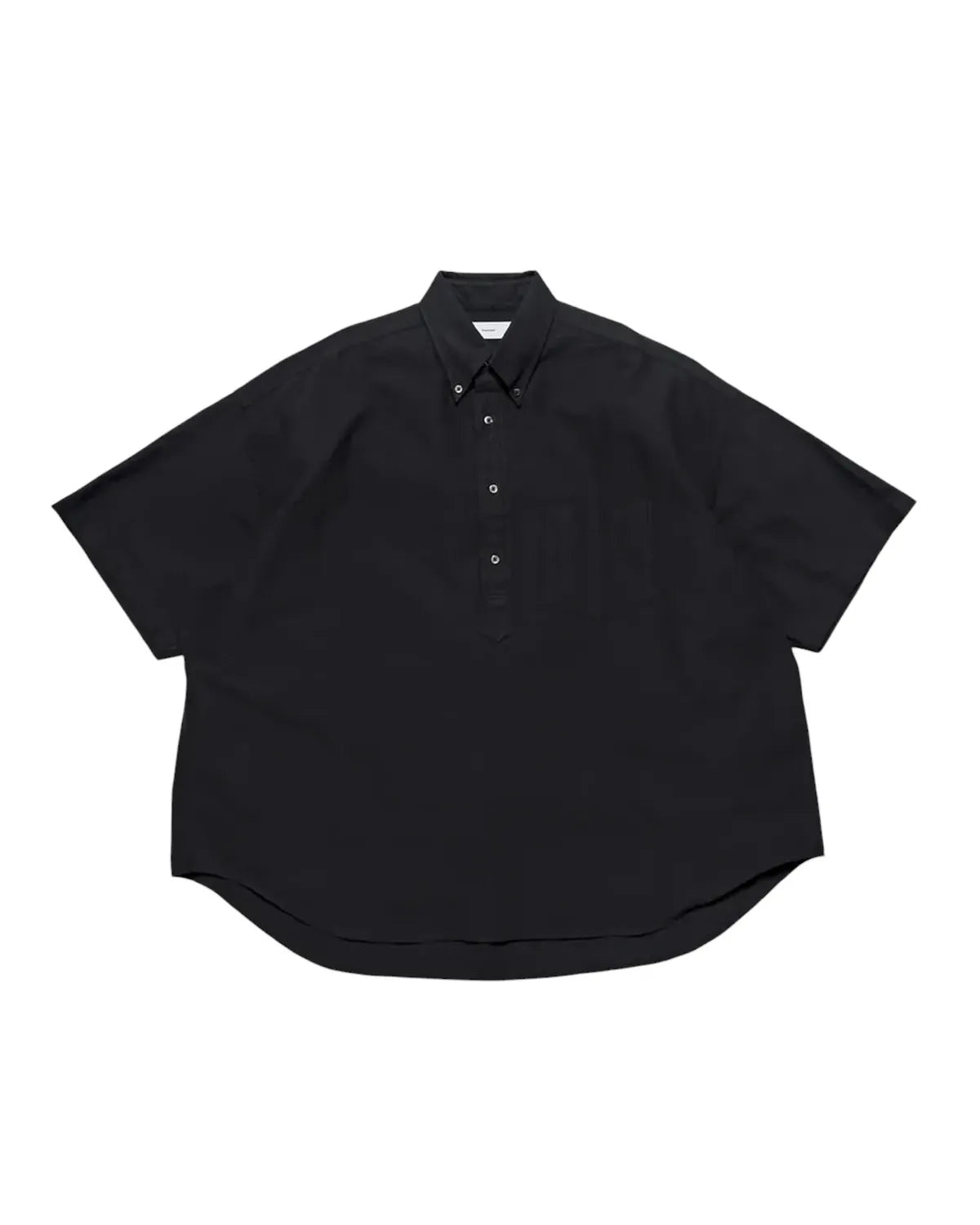 Graphpaper の Oxford S/S Oversized B.D Pullover Shirt (GM251-50026B)