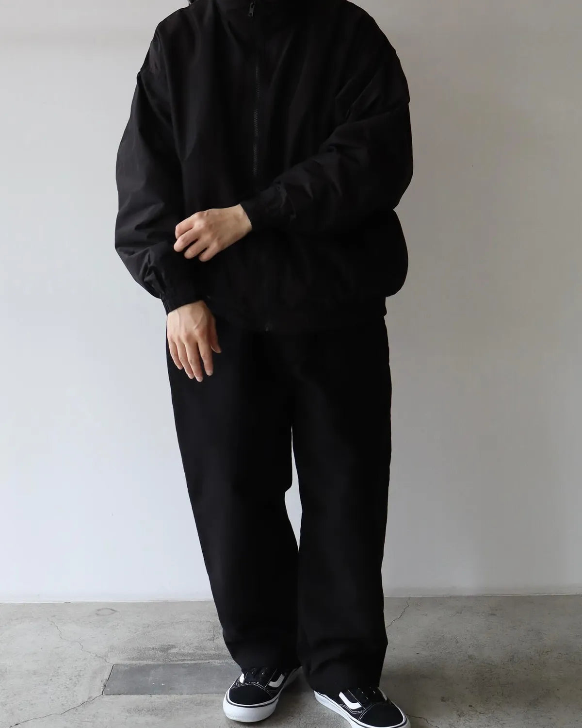 COMOLI / コットンシルク トラックジャケット (C03-01018)