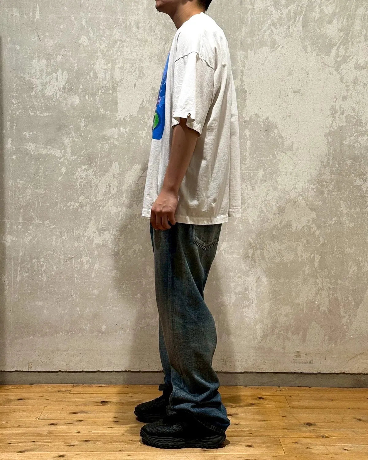 ©︎SAINT Mxxxxxx × A BATHING APE® / BEPA_SS TEE_GOD (SM-HR1-0000-C35)