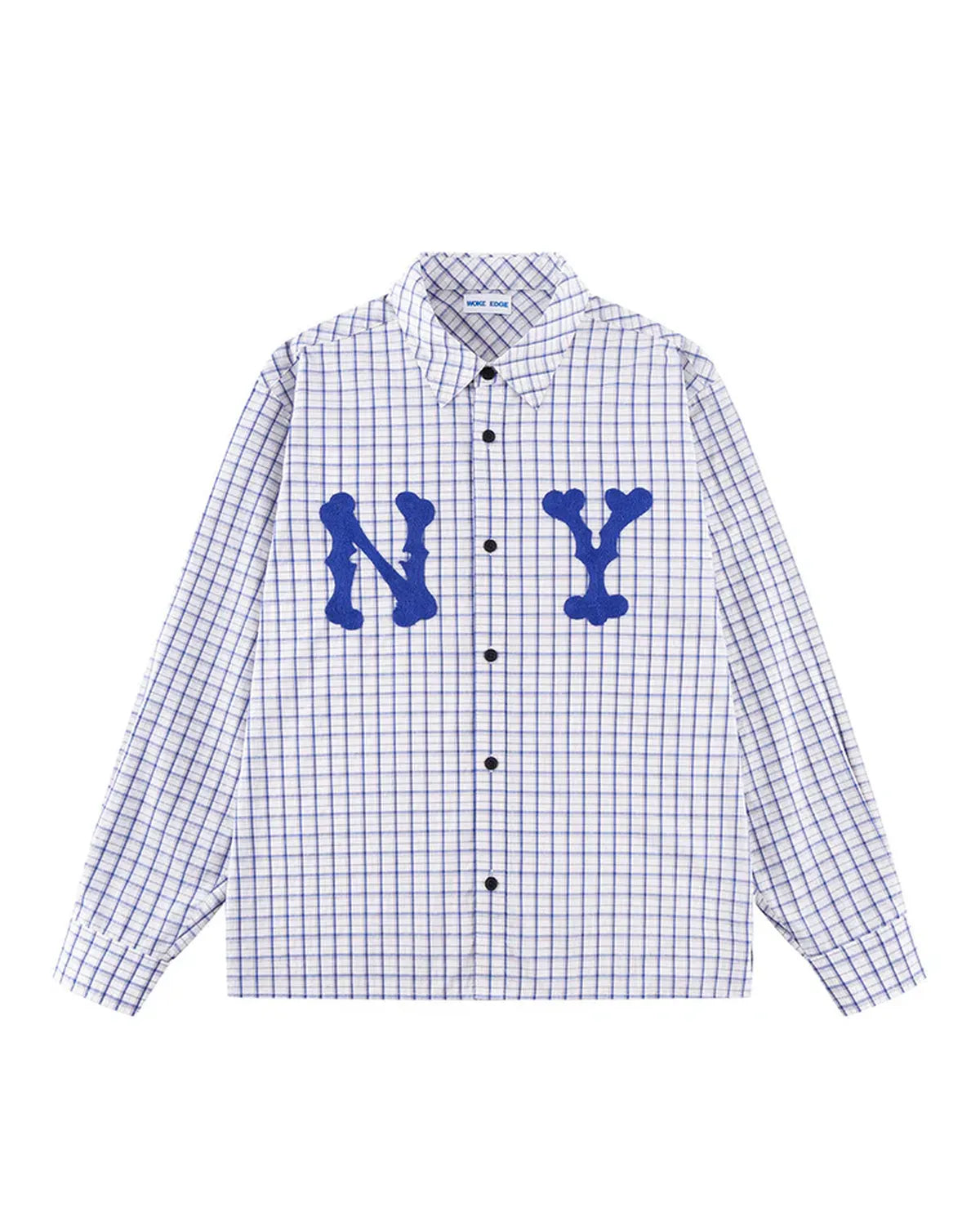 WOKE EDGE / NY Glit Check Shirt (2611-15915-0081003)