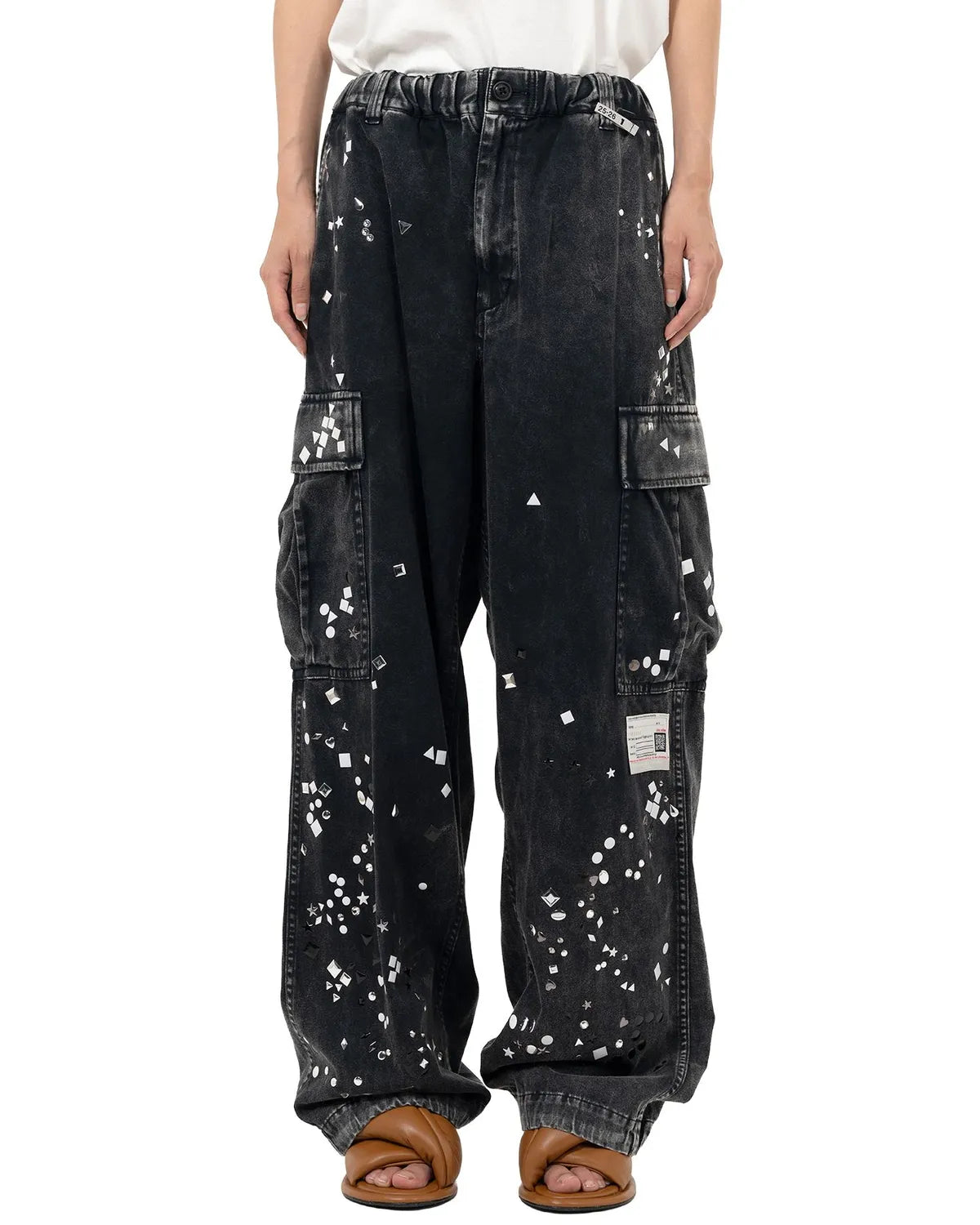 Maison MIHARA YASUHIRO / Embellished Millitary Pants (B15PT062)