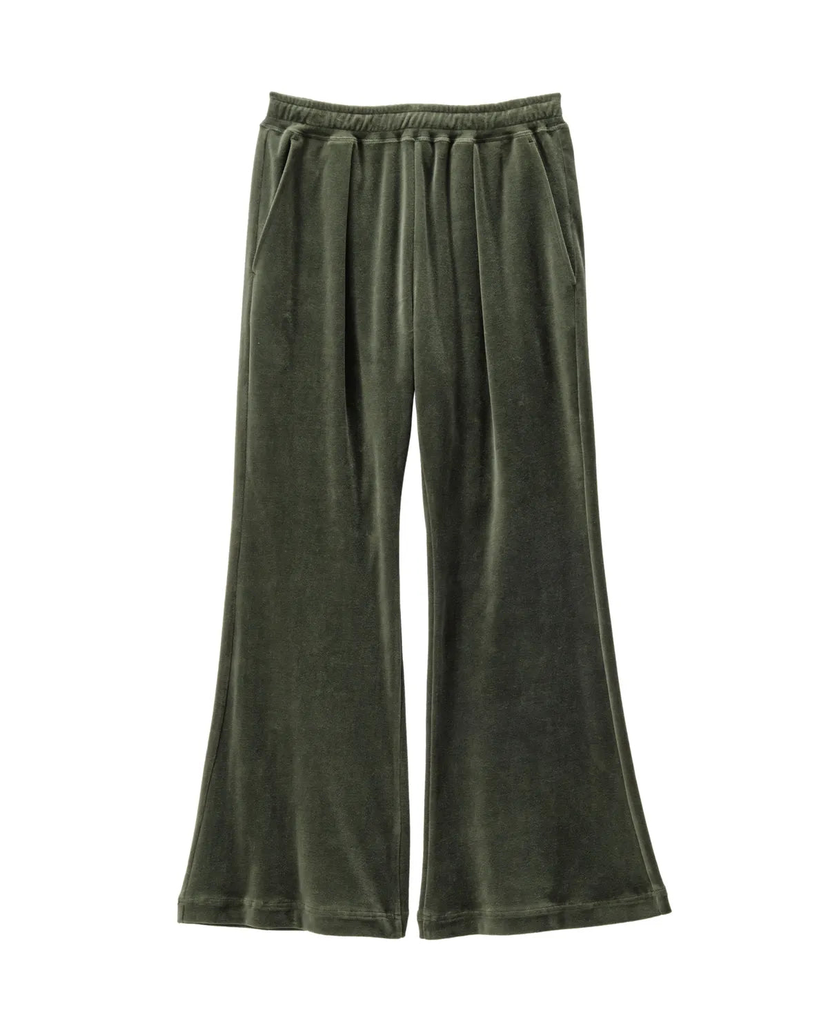 Graphpaper / Compact Velour Flare Pants (GL253-70408)